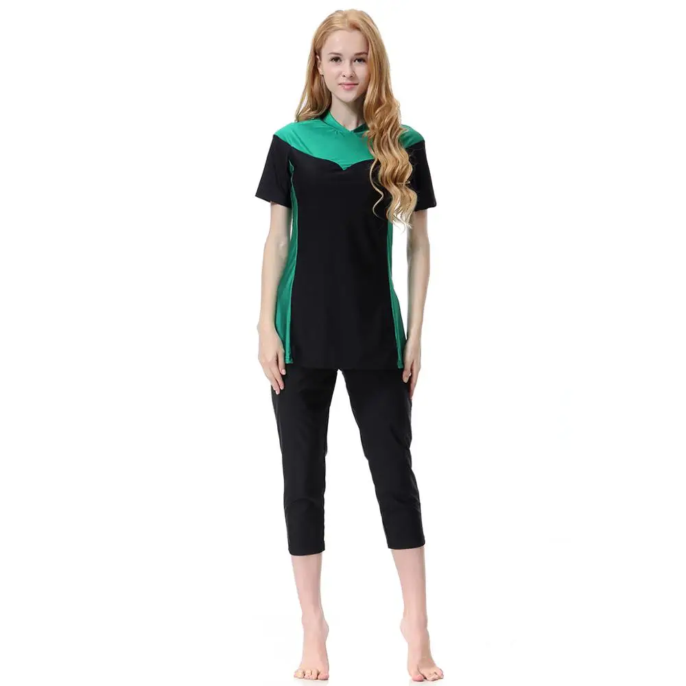 Ислам ic купальник Буркини для женщин и девочек Мусульманский полное покрытие