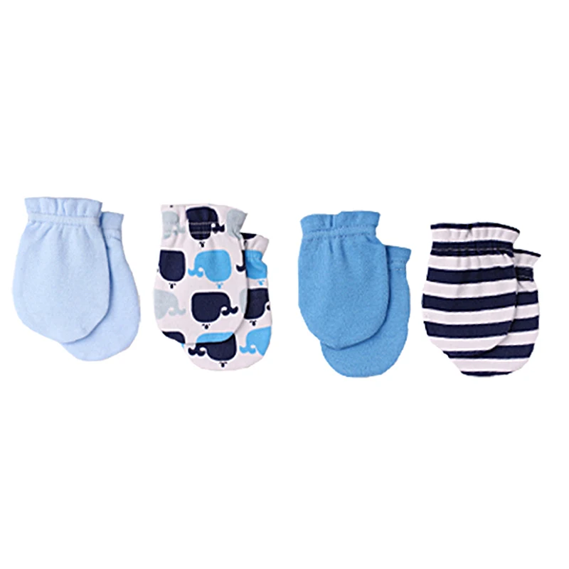 

Детские хлопковые варежки с рисунком для новорожденных мальчиков и девочек