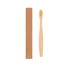5 шт., биоразлагаемые зубные щётки с бамбуковой ручкой