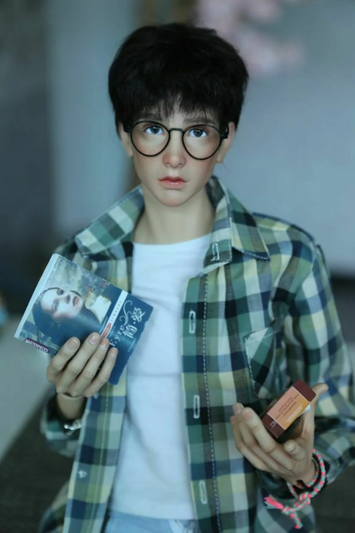 1/4 BJD / SD красивая кукла для мальчика Arsene 44 см резиновая шарнирная свободный