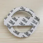 1 шт. ABS Хромированная наклейка на руль автомобиля, передняя решетка капота, задний багажник, эмблема, наклейка, Стайлинг