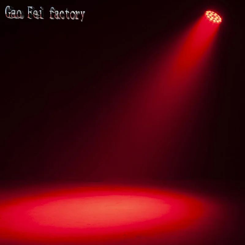 Dmx512 19X15W Светодиодный прожектор с зумом Rgbw подвижный сценический для