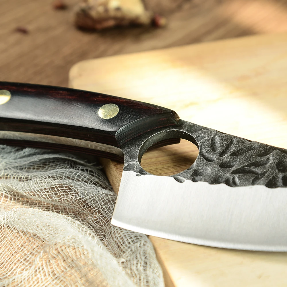 Нож шеф-повара из сербской стали 5 дюймов 6 | Дом и сад