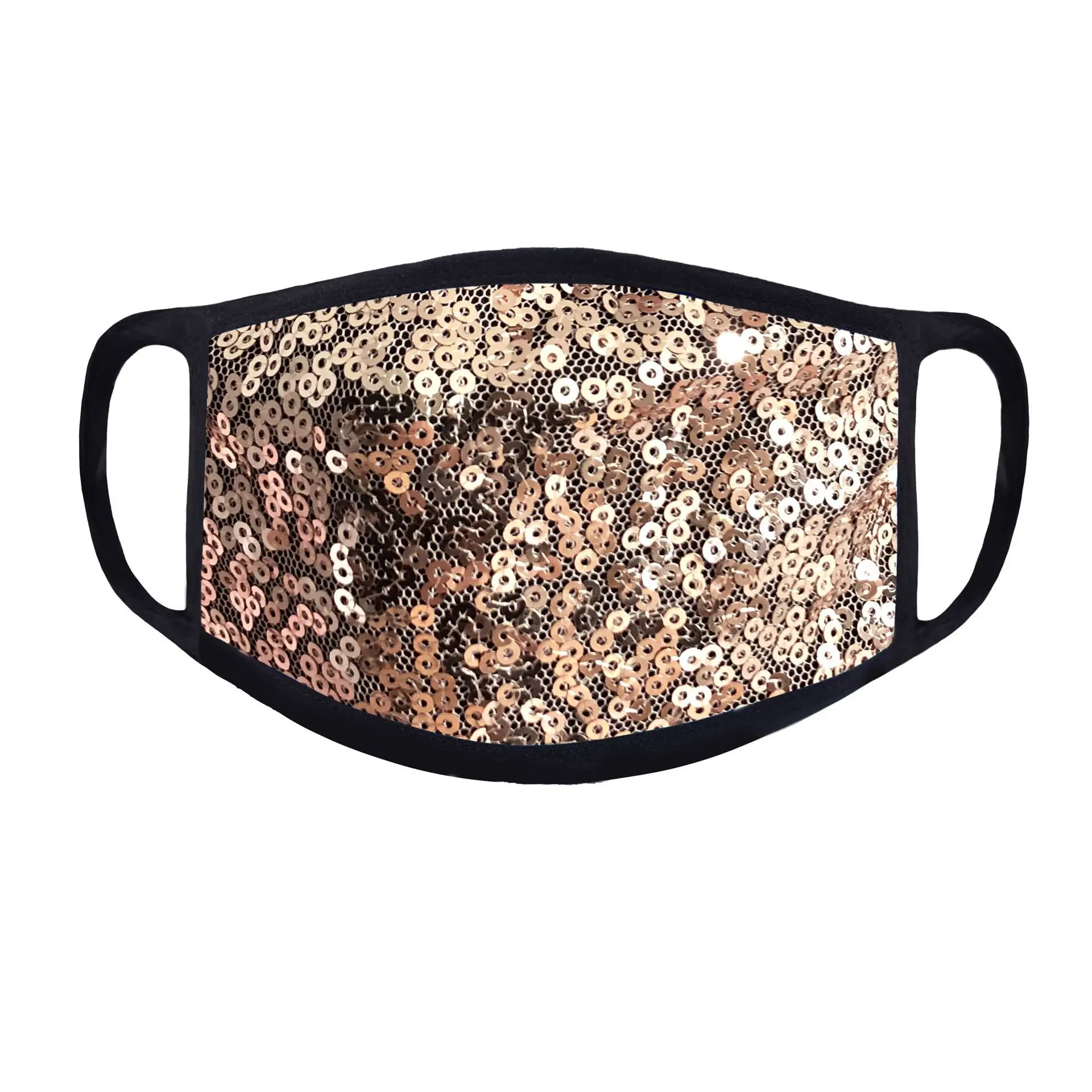 

10pcs/lot Cute Mouth Face Mask Sequins Solid Pattern Mask Cute Funny Masks