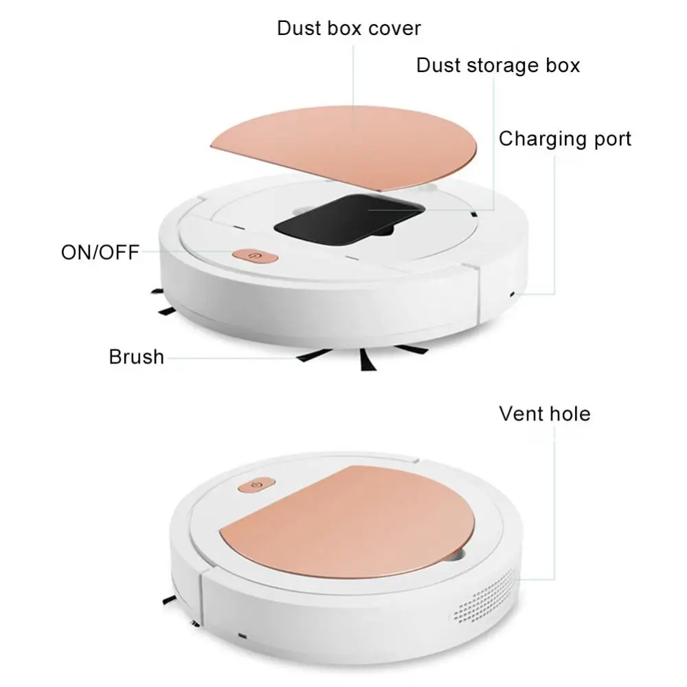 

Home Automatic Smart Floor Cleaning Robot Sweeper Dust Remover Vacuum Cleaner