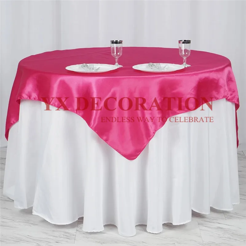 Недорогая атласная Скатерть для стола скатерть банкета свадебного торжества