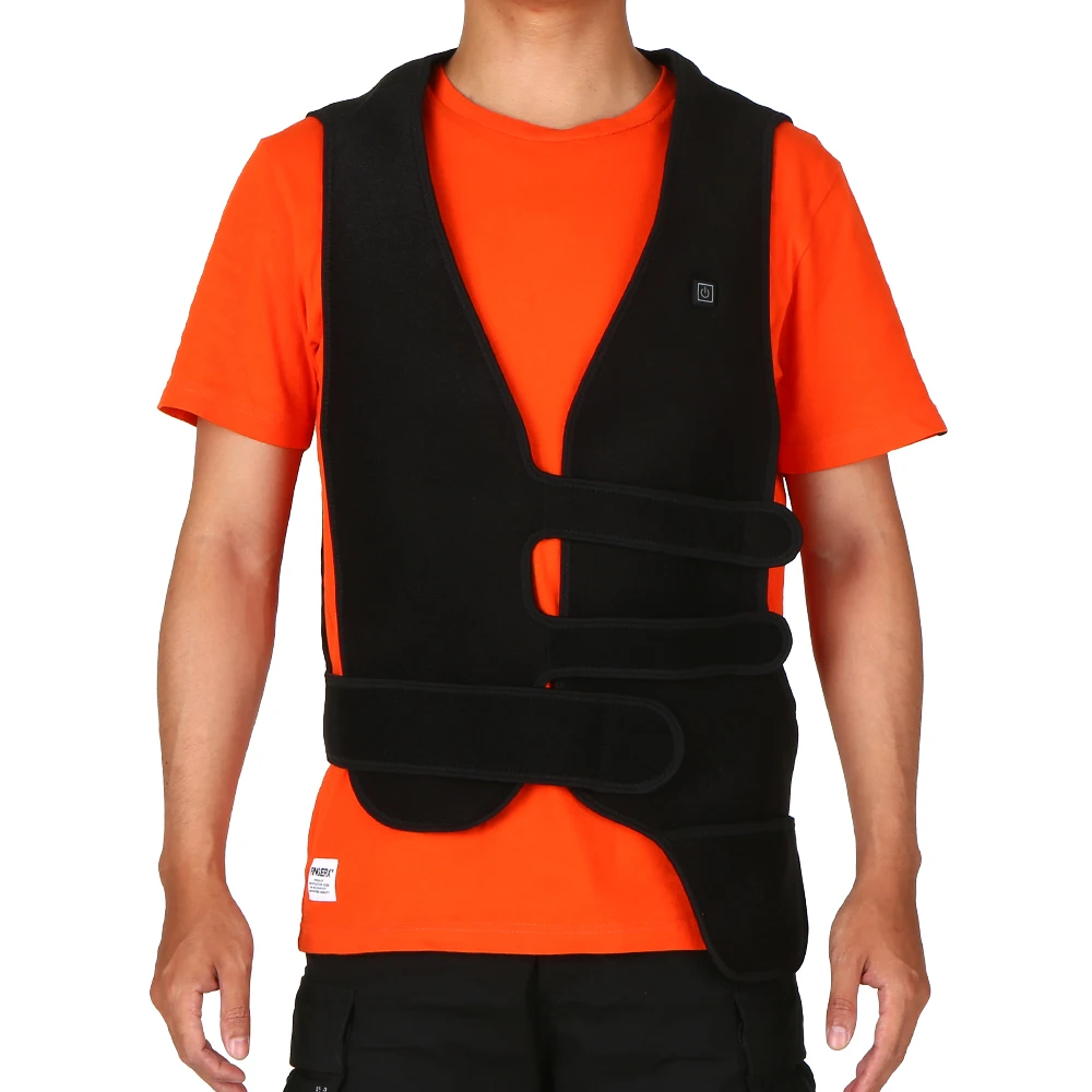 Женский мужской Дальний инфракрасный тепловой жилет куртка зимний