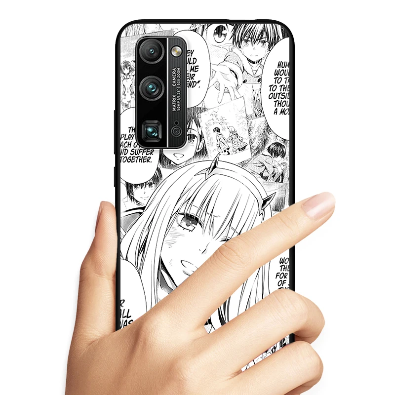 Мягкий Черный силиконовый чехол из ТПУ для Huawei Honor 50 30 20 10 V30 V20 X10 10X Lite Pro | Мобильные