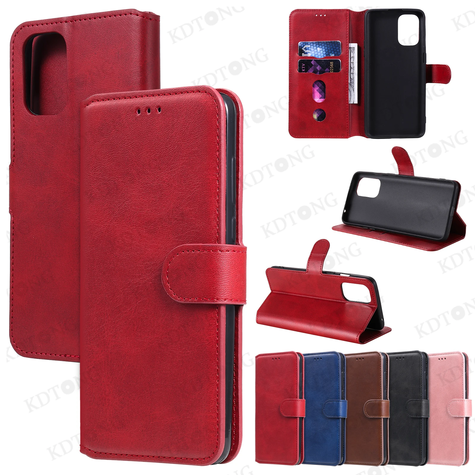 

Original Flip Leather Phone Case For OnePLUS 8T 9R 9 Pro Case For OnePLUS Nord N10 N100 5G Shockproof Matte Cases Cover Capa