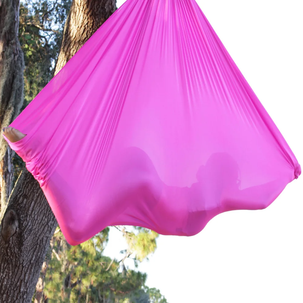 Гамак для фитнеса и йоги 5 метров тканевый 2020 терапия детей с особыми