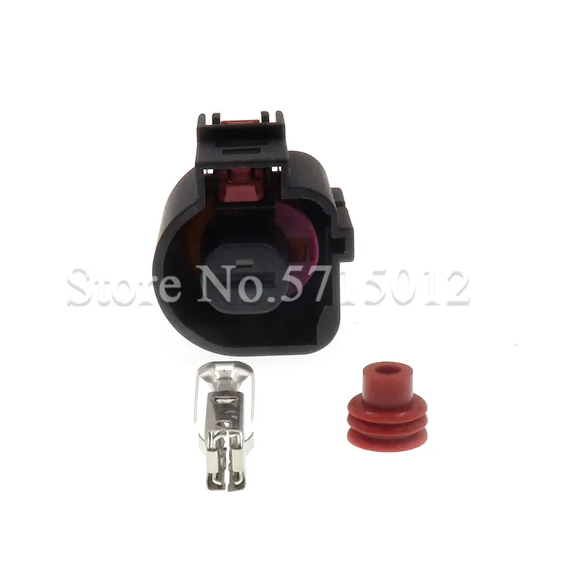 1 Hole 1K0973751 Automotive Starter Motor Plug 1K0 973 751 Female Cable Socket For VW Sagitar Magotan Golf Audi