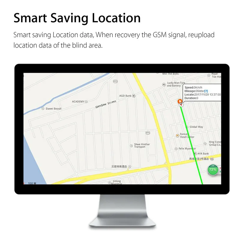 Автомобильный GPS-трекер GSM-сигнализация противоугонное устройство слежения