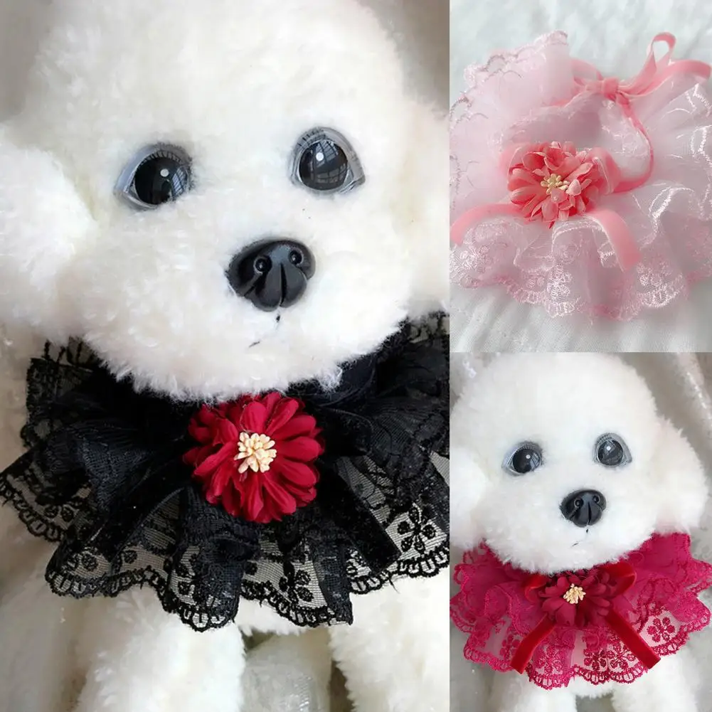 Отличный стильный слюнявчик из полиэстера Кружевной Галстук-бабочка для