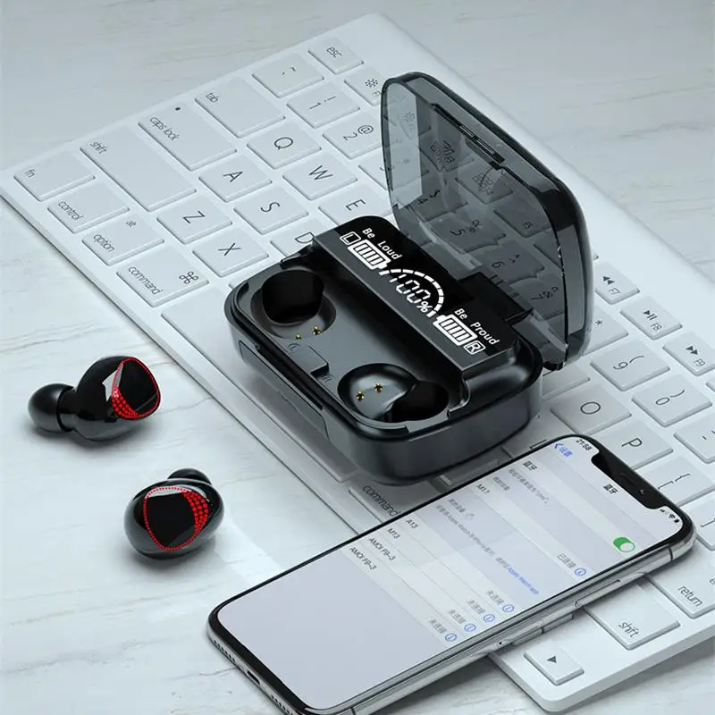 Новинка M10A TWS Bluetooth-гарнитура двойные наушники-вкладыши мини сенсорные