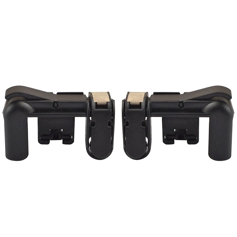 1Pair Button PUBG мобильный игровой телефон Геймпад контроллер игровой джойстик Aim ключ стрелок триггер огонь Кнопка игровой коврик ручка подставка STG FPS - Цвет: 1Pair Button