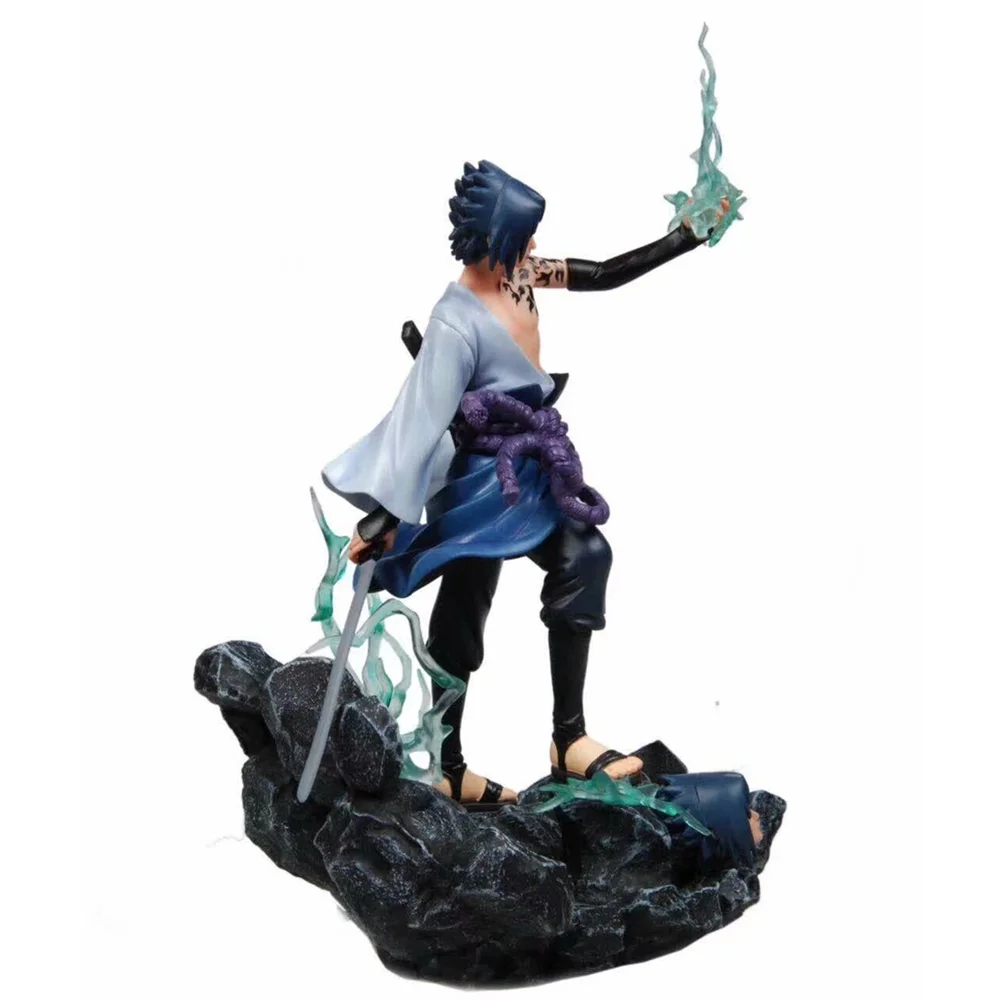 

Naruto Anime Character Uchiha Sasuke Action Character Doll Model PVC Toy Decoration Exquisite Boxed Gift