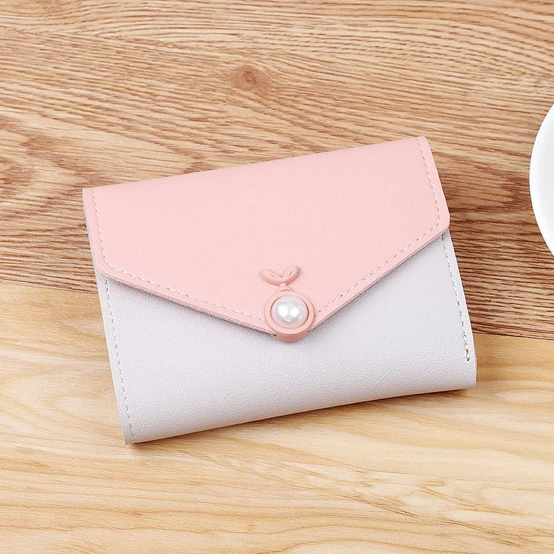 

Small Women Wallets Ladies Short Purses Personality Handbags Mini Coin Pockets for Female Leather Money Bags carteras para mujer