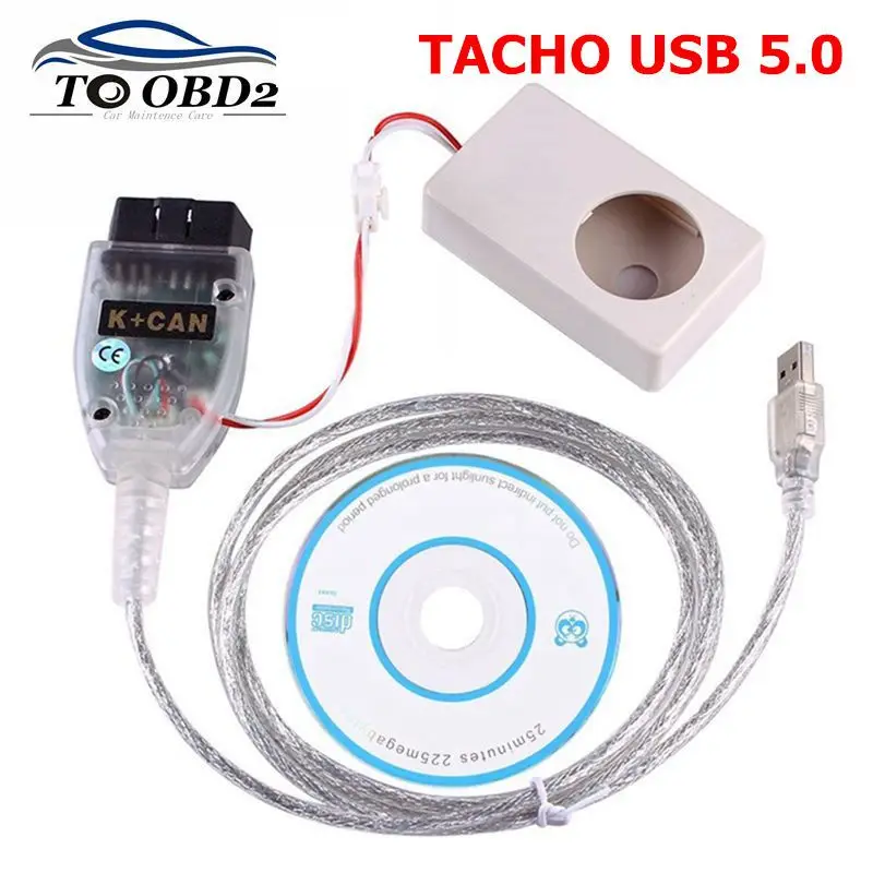 Высококачественный USB кабель Vagtacho версии V 5 0 для VAG Tacho V5.0 NEC MCU 24C32 или 24C64 с