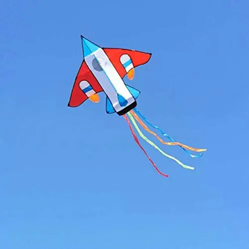 Новый воздушный змей для детей и взрослых Однолинейный легкий с веревкой ручкой