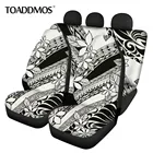 TOADDMOS полинезийская Плюмерия принт передних и задних сидений автомобиля автомобильные сиденья автомобиля Универсальный подходит для большинства автомобилей из мягкой эластичной