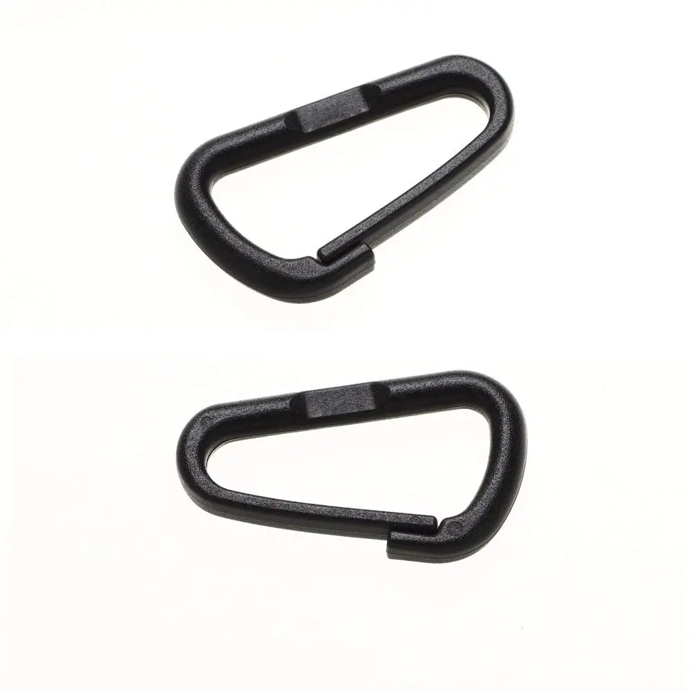 Пластиковый нейлоновый D-образный карабин 10/20 шт. | Спорт и развлечения
