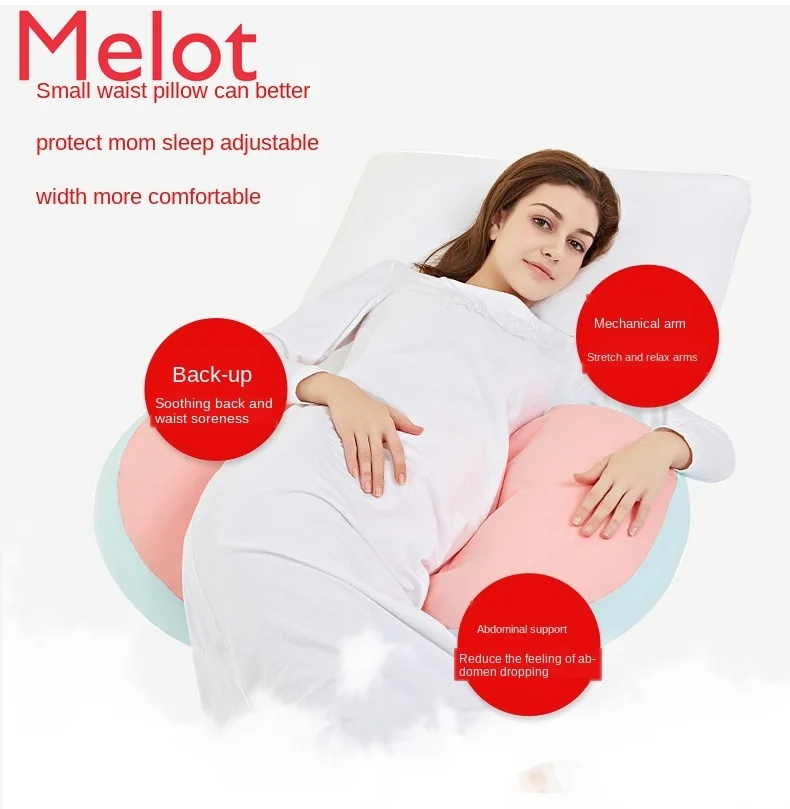 

Pillow Waist Support Pillow Multi-Functional Belly Support Pillow U-Shaped Gadgets Supplies Sleeping Side Pillow Pregnant Women