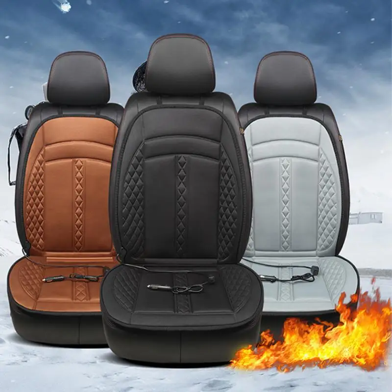 Winter Car Seat Heater Smart Heated Cushion Non-Slip Comfortable Auto Universal Cardriver Подогрев Accessories | Автомобили и