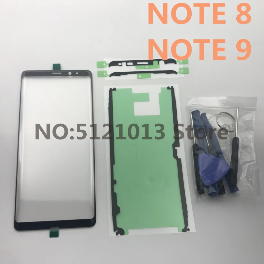Original Replacement LCD Front Touch Screen Outer Glass Lens For Samsung Galaxy NOTE 8 N950 N950F NOTE 9 N960 N960F Repair Tools
