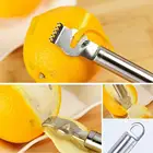 Портативный кухонный лимонный цитрусовый оранжевый Zester из нержавеющей стали