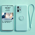 Чехол для Xiaomi Mi 10T, 11T Pro, Redmi Note 9, 10S, 10, 9S Pro Max, POCO F3, X3 Pro NFC, Mi10T, силиконовый, с кольцом-подставкой