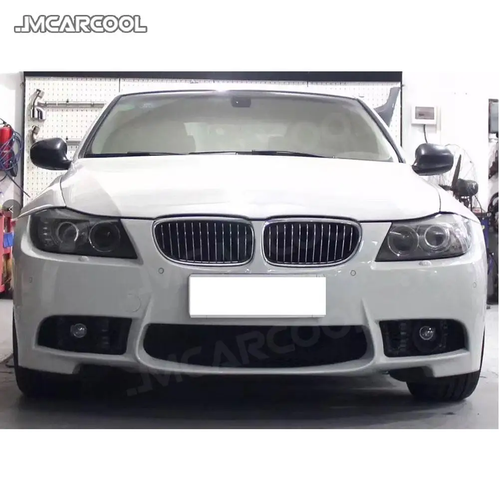Неокрашенный передний бампер для E90 задний диффузор защита губ боковые юбки