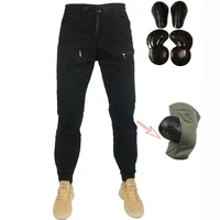 new motorcycle overalls motorcycle racing cycling pants multi pocket outdoor fall resistant men spring summer and autumn