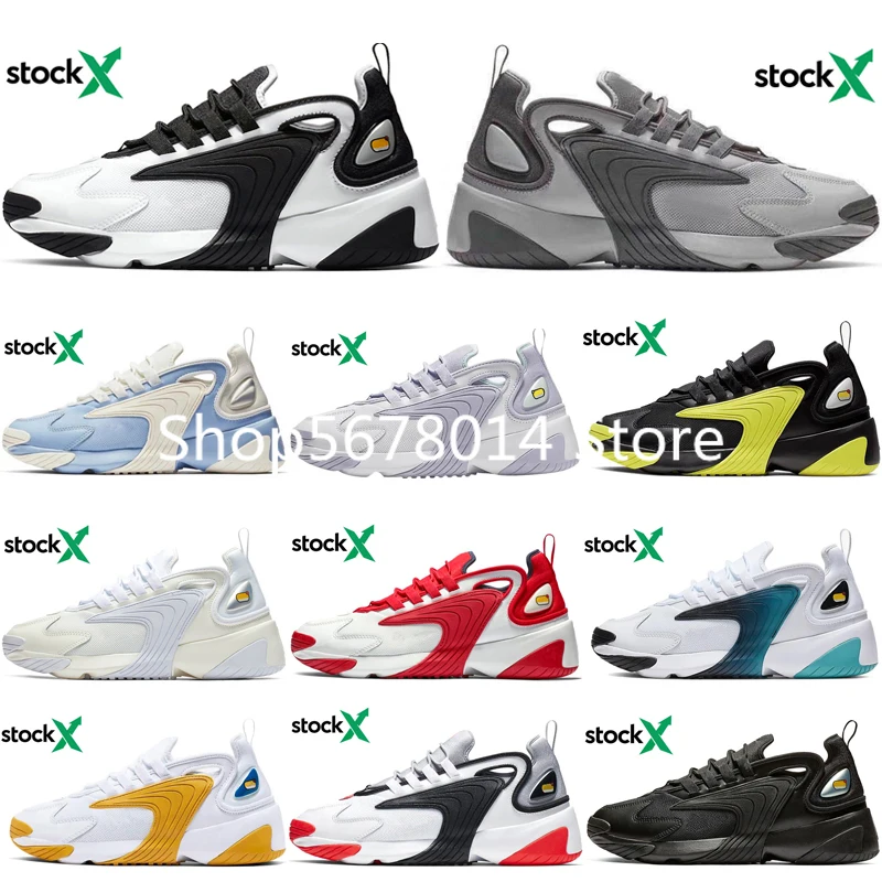 В наличии x M2k Tekno Zoom 2K спортивные кроссовки для мужчин и женщин,  кроссовки для бега, черные, белые, гоночные, красные, тройные, черные  мужские кроссовки stockx - купить по выгодной цене | AliExpress
