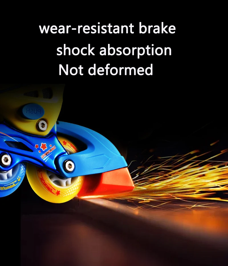 NEW Slalom Sliding Inline Roller Skates Shoes Adjustable Washable Flash Wheels Patines Beginner Kids Children 3-8 Years Old
