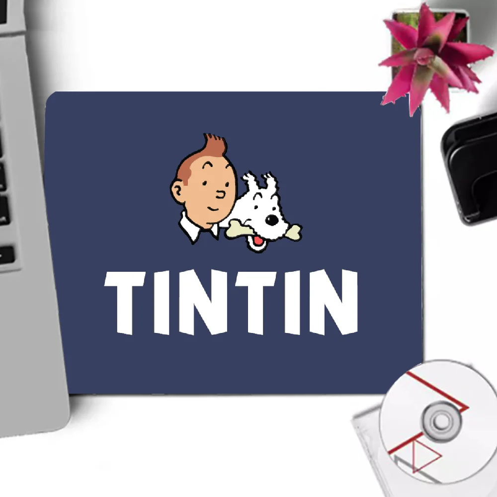 

The Adventures of Tintin Gaming Mouse Pad PC Mousepad Game Pad Cartoon Rubber Mouse Pad Office Keyboard Pad