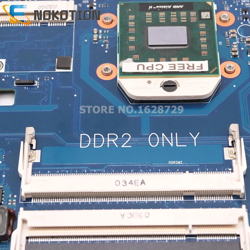 NOKOTION BREMEN-D для samsung NP-R523 R523 NP-R525 R525 Материнская плата ноутбука BA92-06014B BA92-06014A разъем s1 DDR2 процессор