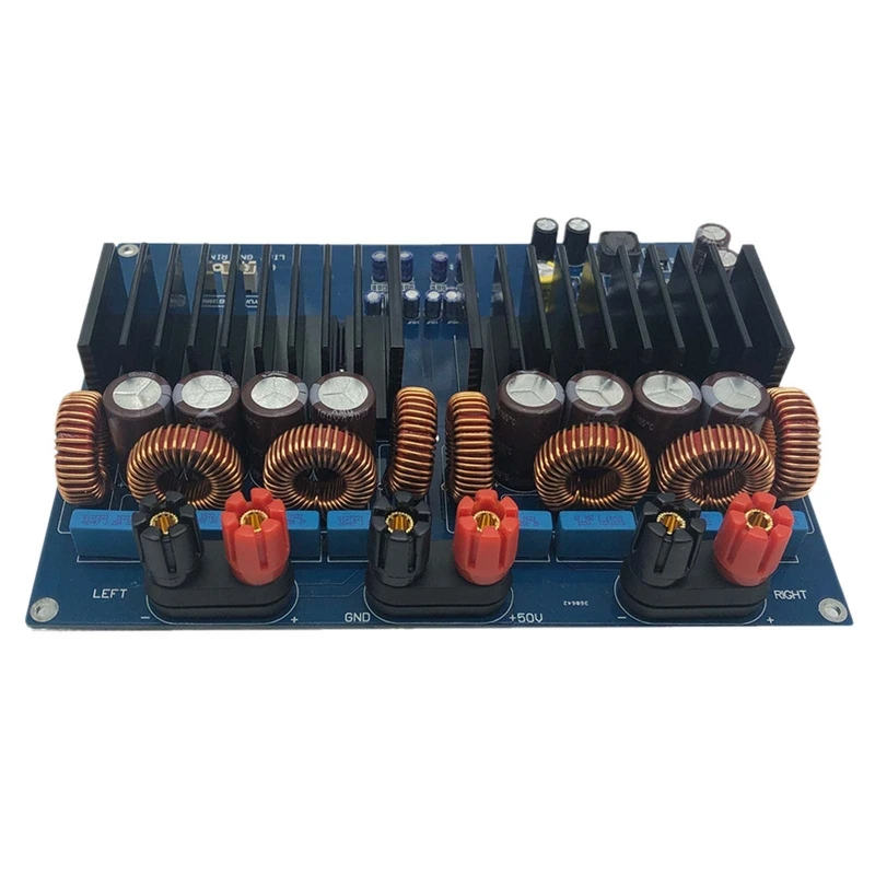 

1200W TAS5630 + OPA1632DR 2.0 Channel Class D Digital Amplifier Board 330UF/100Vx4