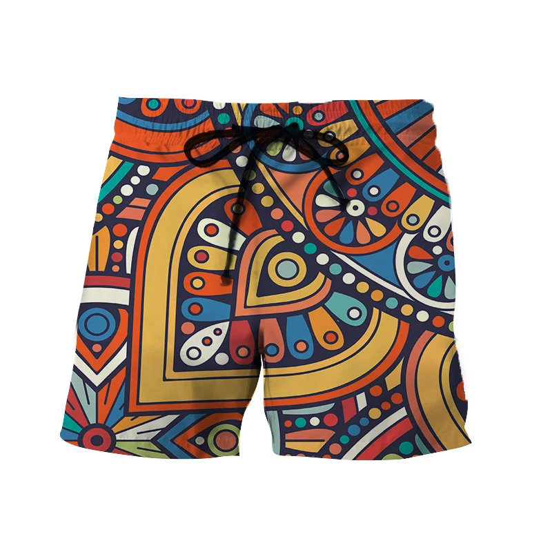 Пляжные шорты с 3D принтом быстросохнущие Стильные пляжные Су для мужчин и женщин