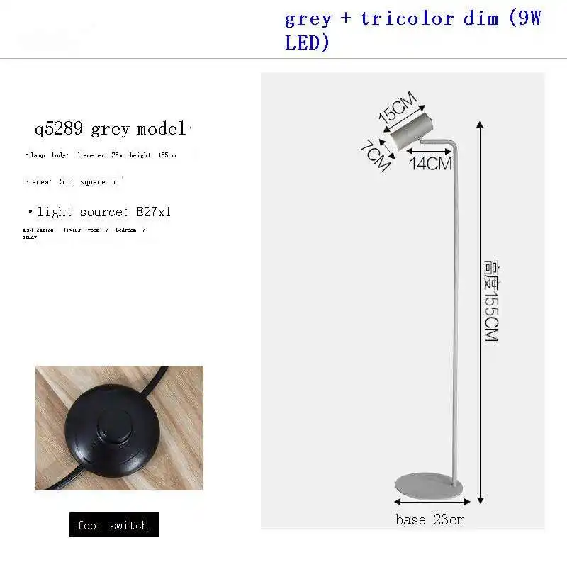 

Lampe Sur Pied Light Nordic Lampade Da Terra Modern Lambader for Living Room Lampara Pie Staande Lampadaire De Salon Floor Lamp