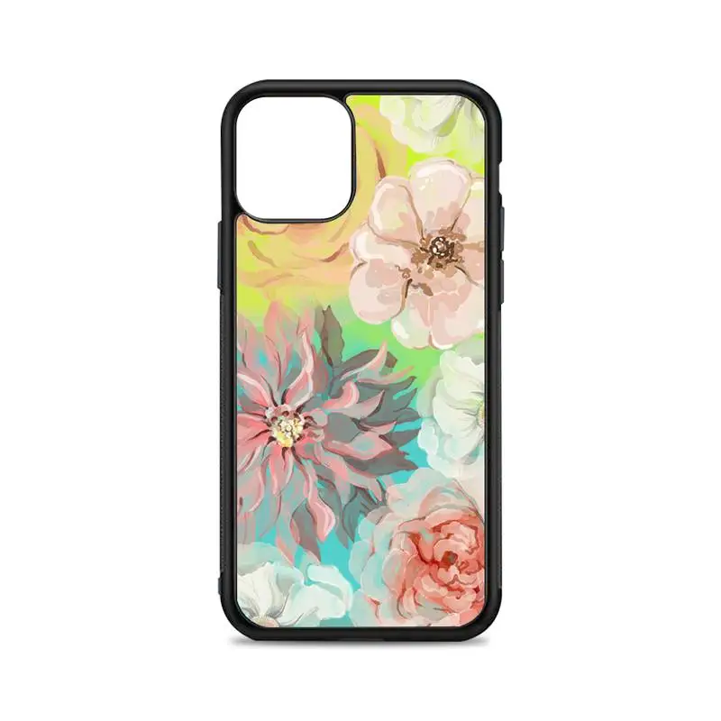 

Pretty Blush Phone Case for iPhone 12 mini 11 pro XS Max X XR 6 7 8 plus SE20 High quality TPU silicon and Hard plastic cover