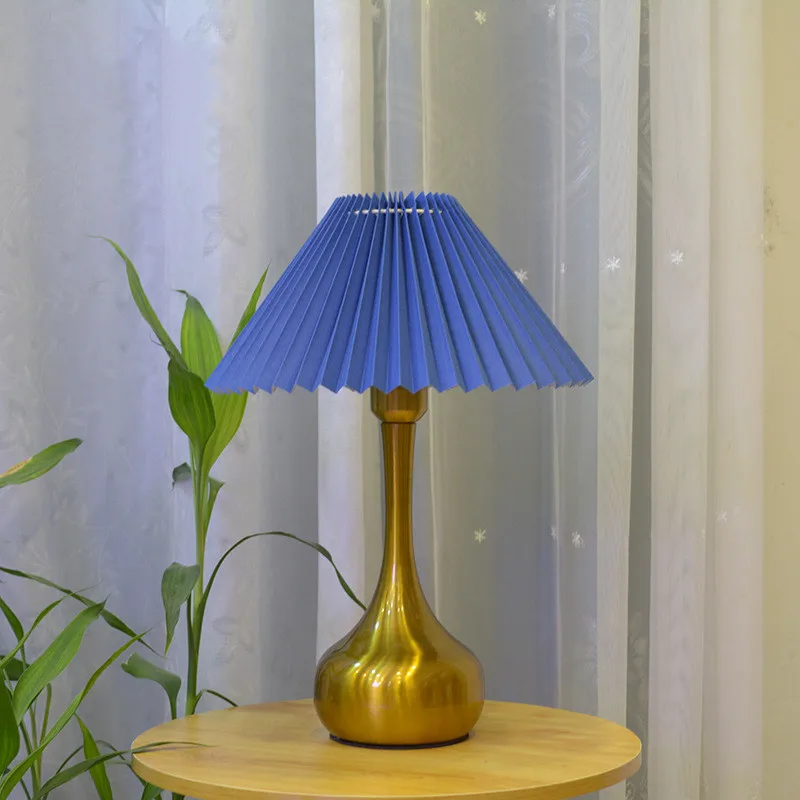 

E27 American Table Lamp Bedroom Bedside Lamp Nordic Modern Living Room Home Decorative Table Lamp Dimmable
