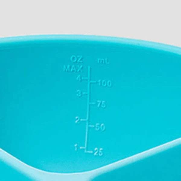 

Children's Sucker Complementary Food Bowl Silicone Compartment with Straw Bowl Training Tableware Set Portable