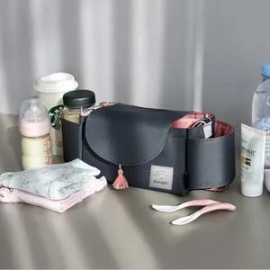 Нейлоновая вместительная сумка для детской коляски Naby подвесные аксессуары