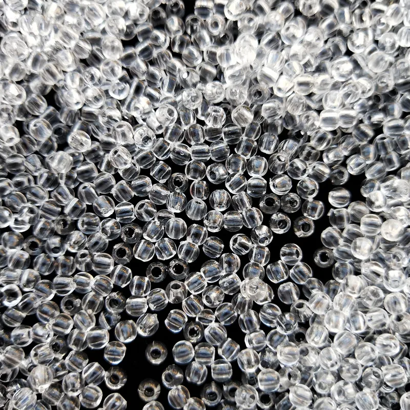 Круглые акриловые бусины россыпью 3 мм сделай сам браслет ожерелье хрустальные