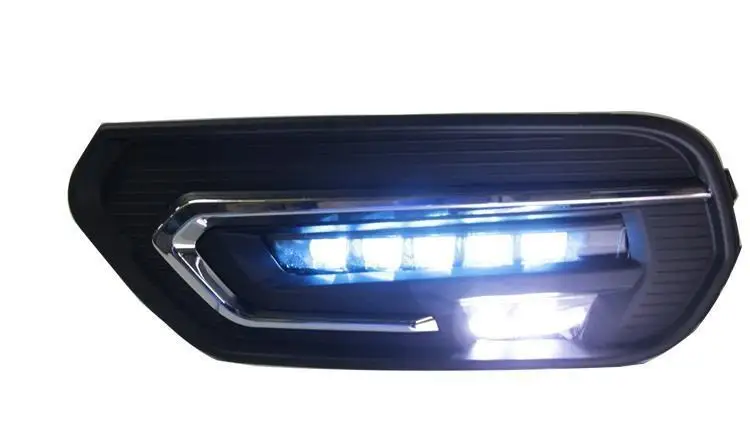 Drl Automovil Cob дневные ходовые авто лампы Автомобильные светодиодные фары передние противотуманные задние Автомобильные фары в сборе 17 для Honda Avancier