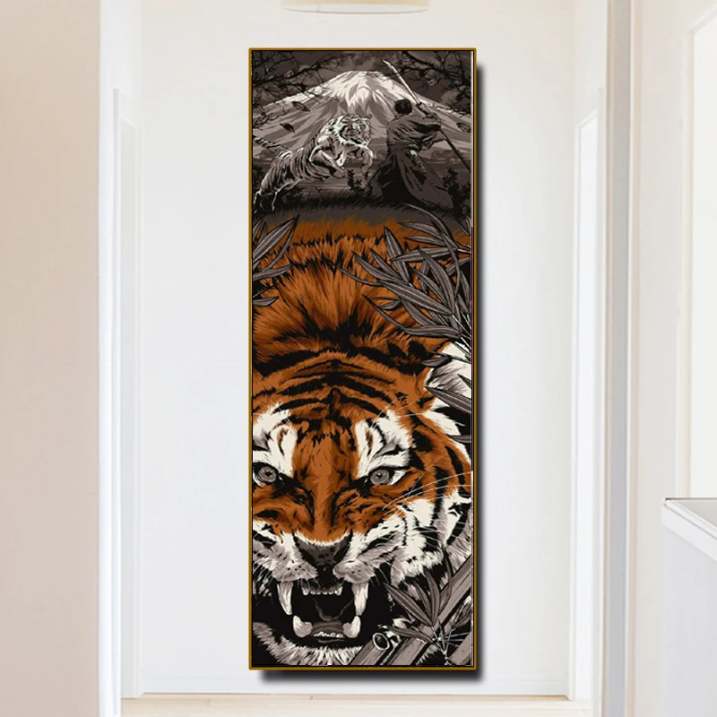 

Retro Style Japanese Art Painting Mural Modern Home Wall Art Decoration Canvas Painting Bedroom Diningroom Living Room DECOR