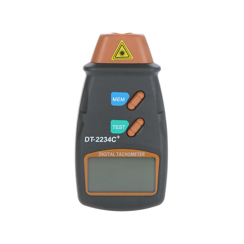 Цифровой лазерный тахометр Бесконтактный большой ЖК дисплей мощный измеритель