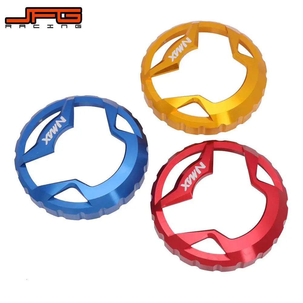 

Motorcycle CNC Fuel Gas Cap Oil Cover Guard Protector For YAMAHA N-MAX NMAX 125 150 155 2015-2019 NMAX125 NMAX150 NMAX155