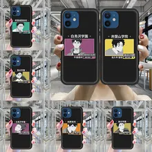 Phone Case For iphone 12 pro max 11 8 7 6 s XR Plus Haikyuu Figure Black Softshell for IPHONE X XS SE 2020 mini TPU shell