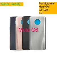 10pcslot for motorola moto g6 xt1925 housing battery cover back cover case rear door chassis shell replacement